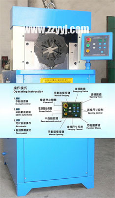 bx120扣壓機|扣管機|壓管機|縮管機|鎖管機|啤喉機|啤管機